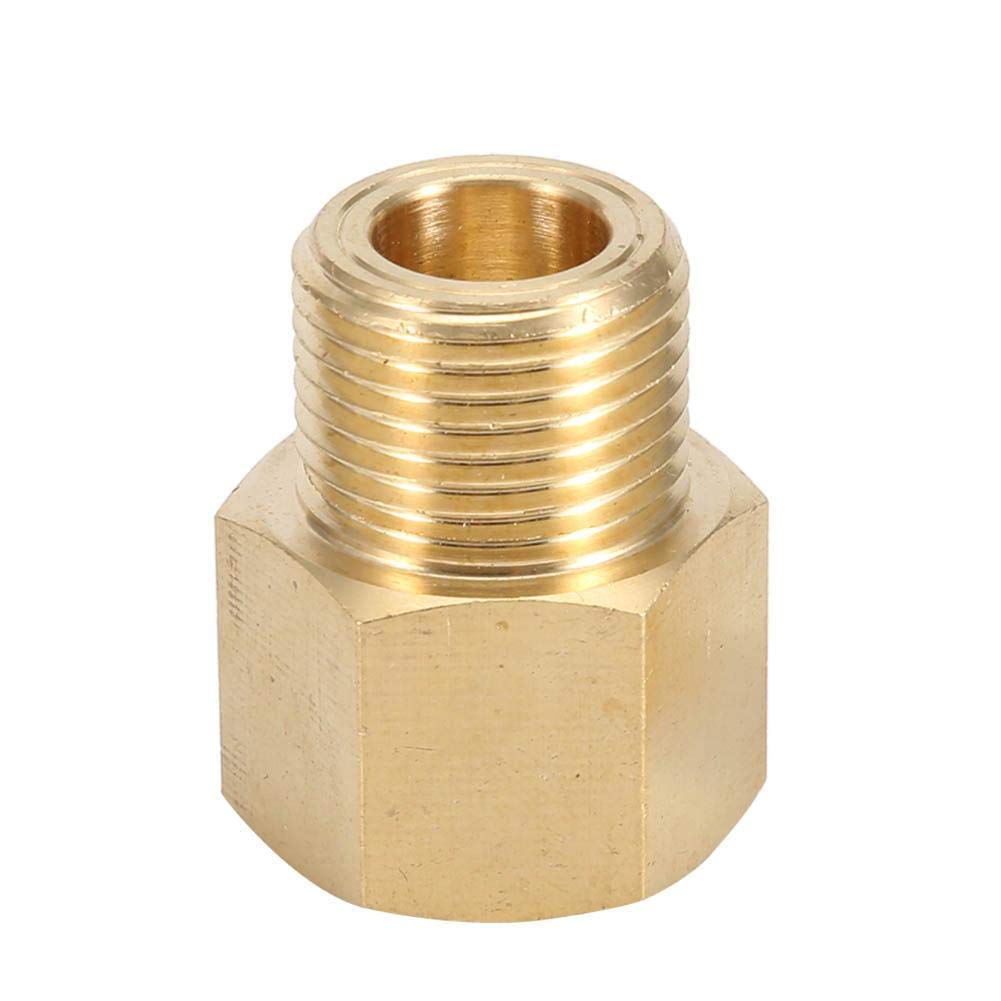 CO2 Cylinder Tank W21.8 to CGA320 Adapter Converter for Aquarium Fish Tank,1.1inch