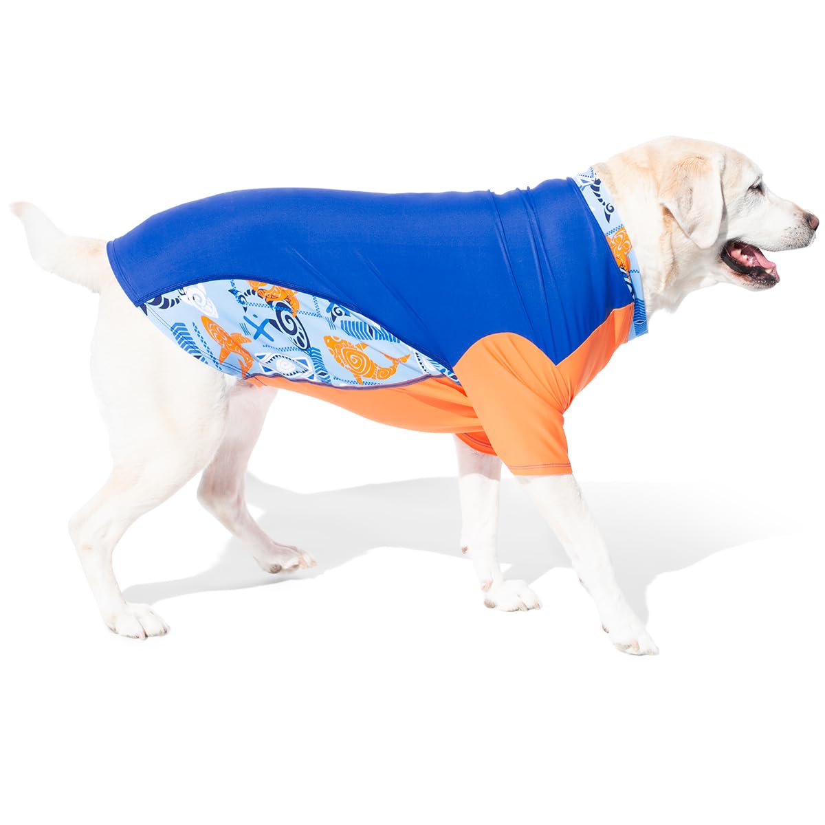 Playapup Dog Sun Shirt, Usa Made (Upf 50+), Noche, X-Large