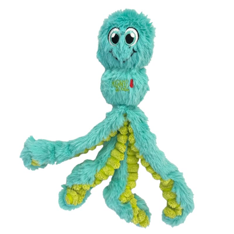 Kong Wubba Octopus Tug And Fetch Squeak Dog Toy Assorted Colors (Small (2 Pack))