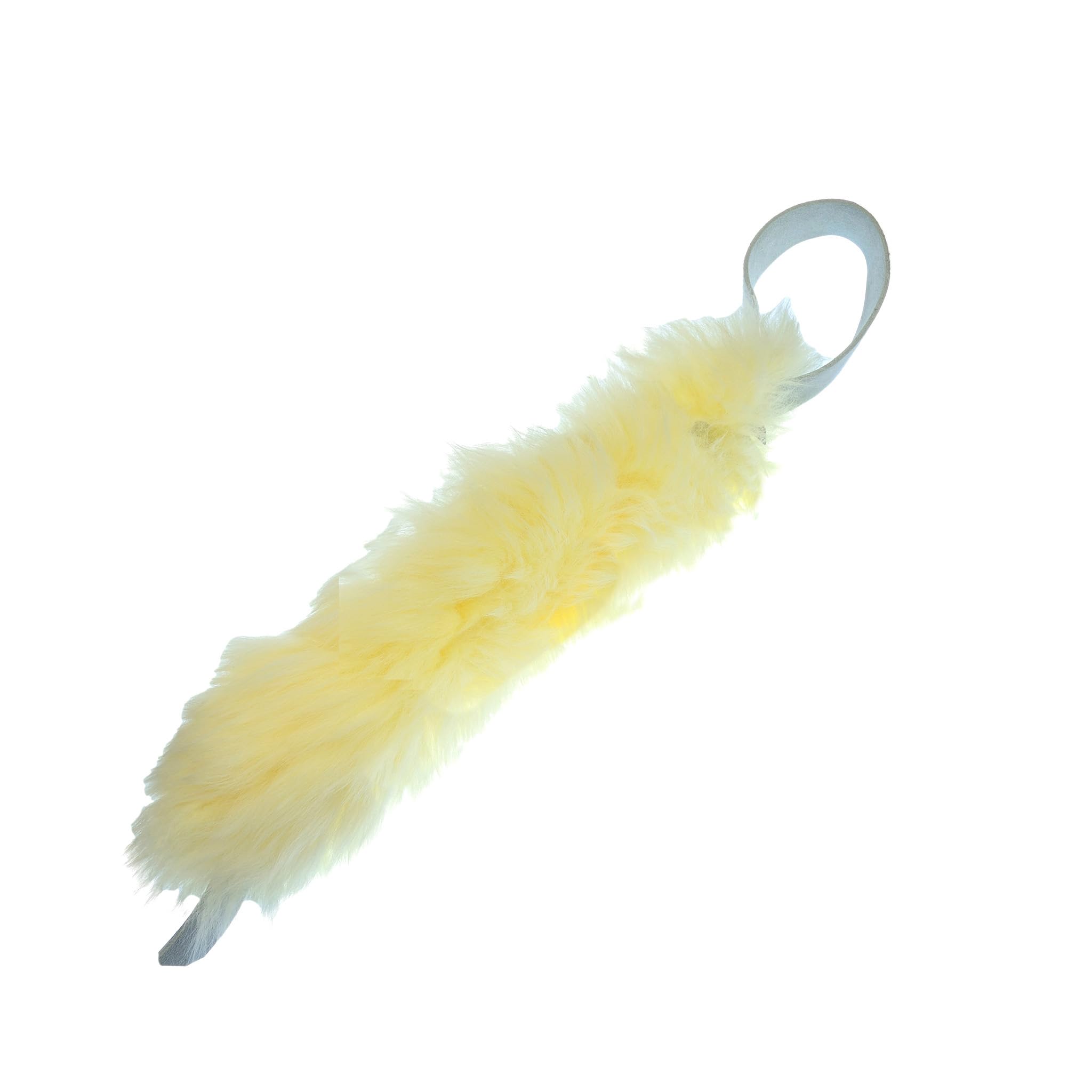 Real Sheep Skin Dog/Puppy Tug Toy Small Redline K9