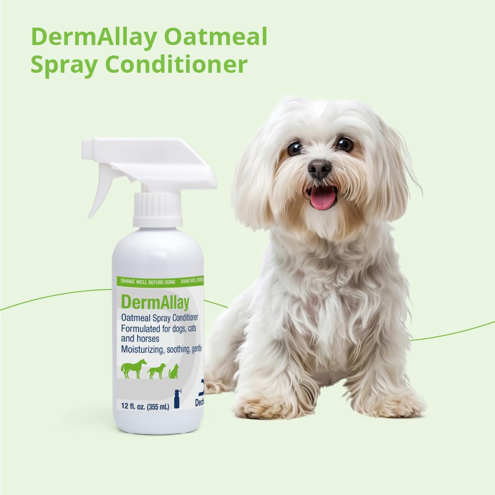 Dechra Dermallay Oatmeal Conditioner For Pets, 12-Ounce