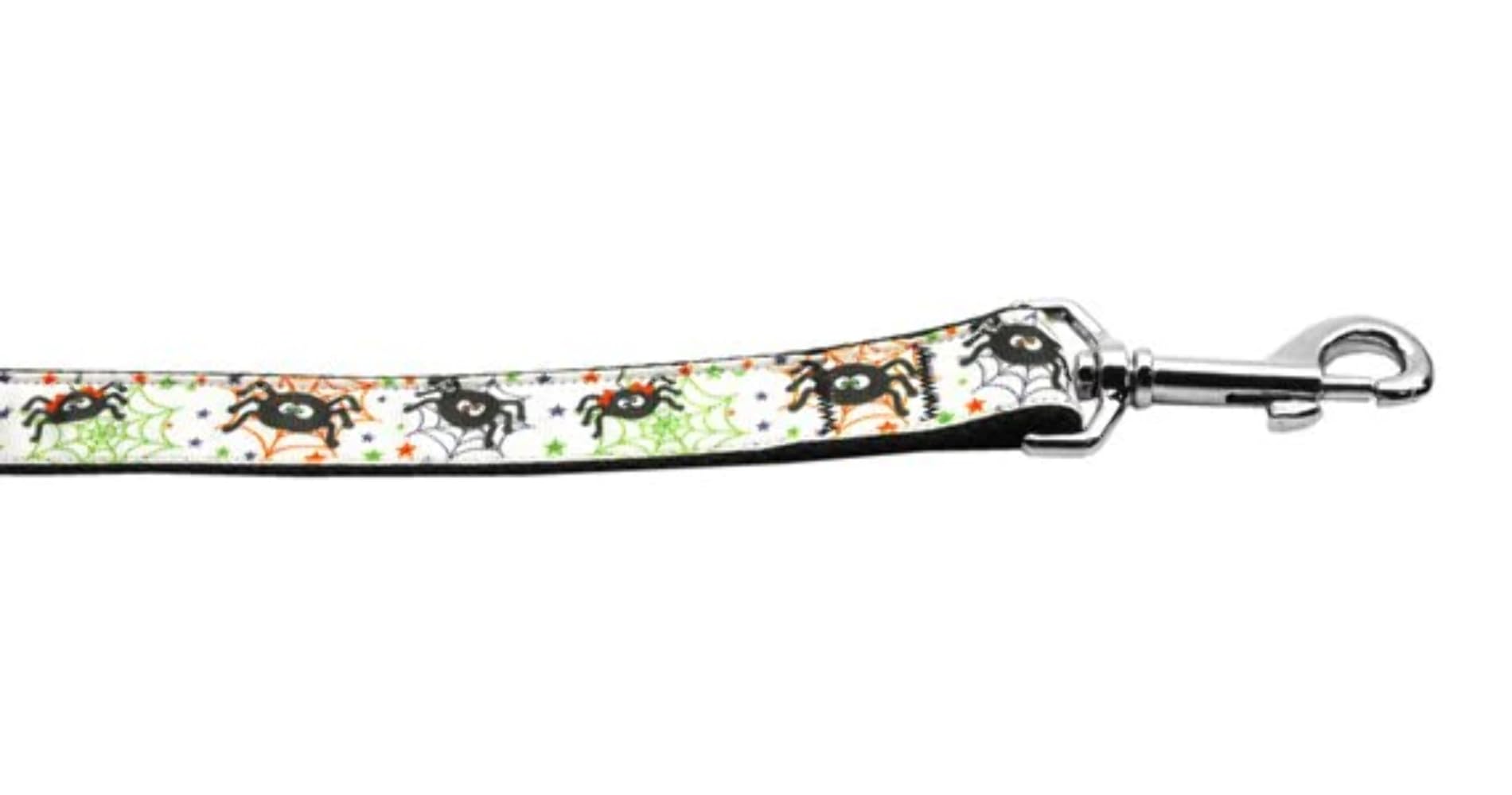 Halloween Pet Dog & Cat Nylon Collar or Leash "Itsy Bitsy Spiders" 5/8" w x 6 ft. leash
