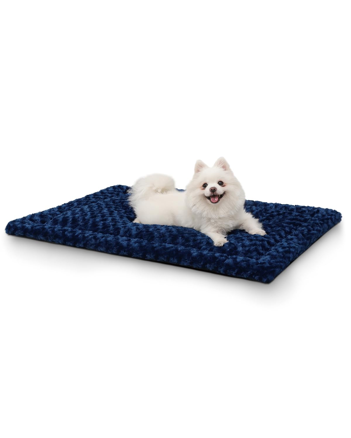 Washable Dog Bed Mat Reversible Dog Crate Pad Soft Fluffy Pet Kennel Beds Dog Sleeping Mattress For Large Jumbo Medium Small Dog