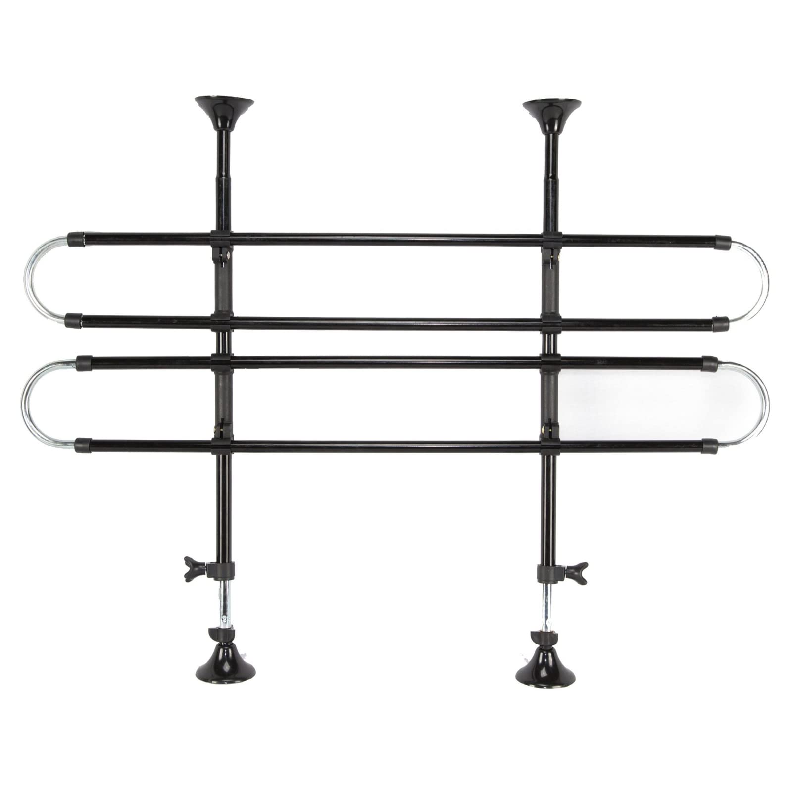 Heininger Portablepet Pet Partition Space Barrier Bars With Clear View