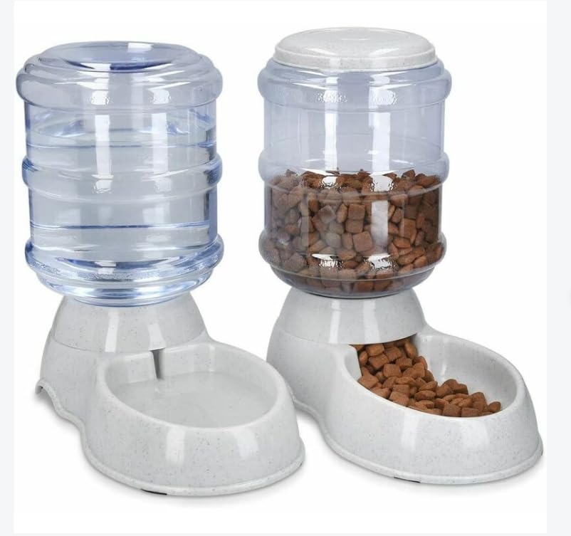 Fycan Cat Food Storage Container Automatic Dog Water Dispenser Pound Puppies Auto Cat Feeder Cat Slow Feeder Large Dog Water Bow