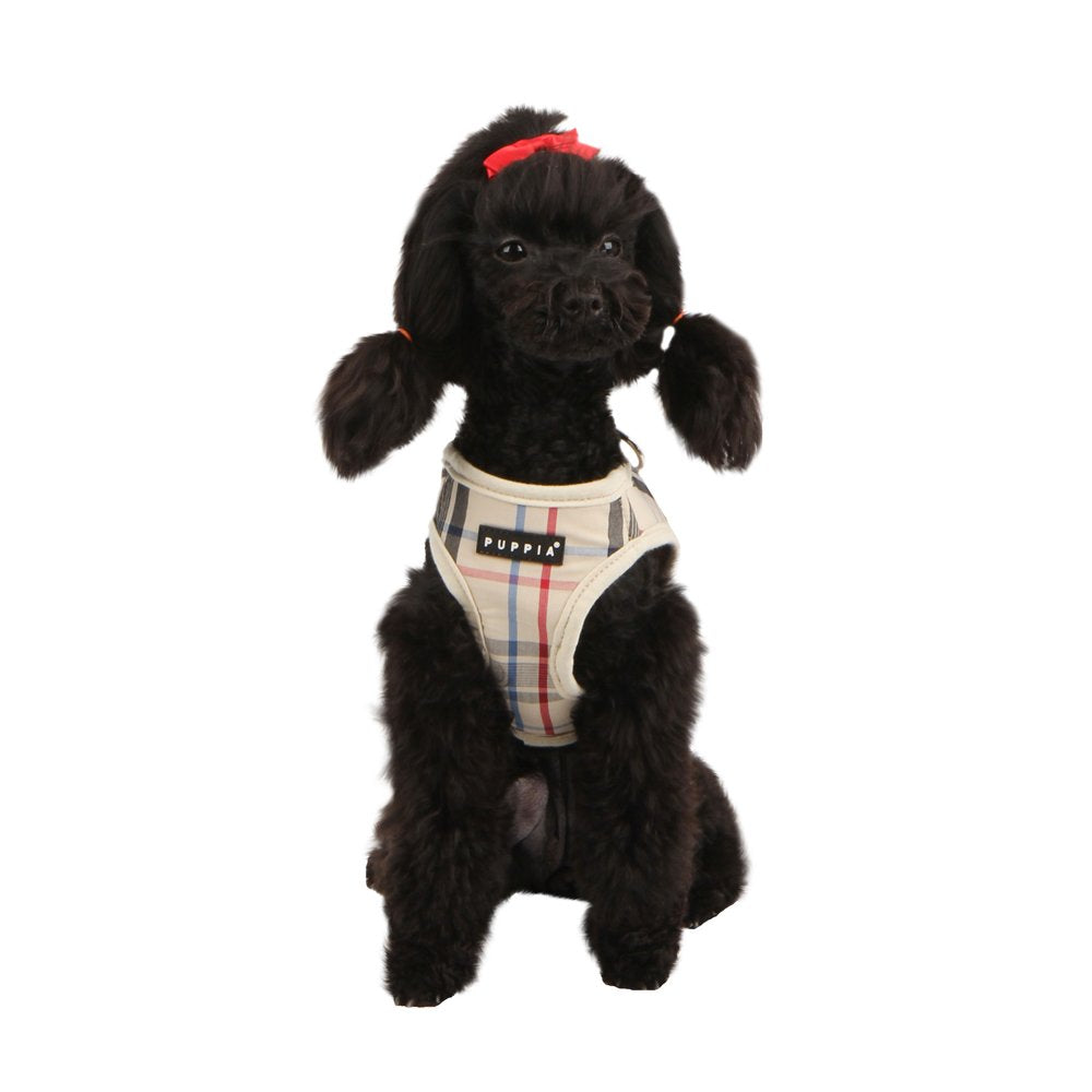 Puppia Authentic Junior Harness B, Small, Beige