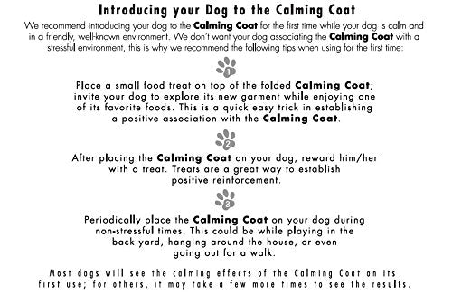 Akc - American Kennel Club Anti Anxiety And Stress Relief Calming Coat For Dogs, Essential For Thunderstorm Season And 4Th Of Ju