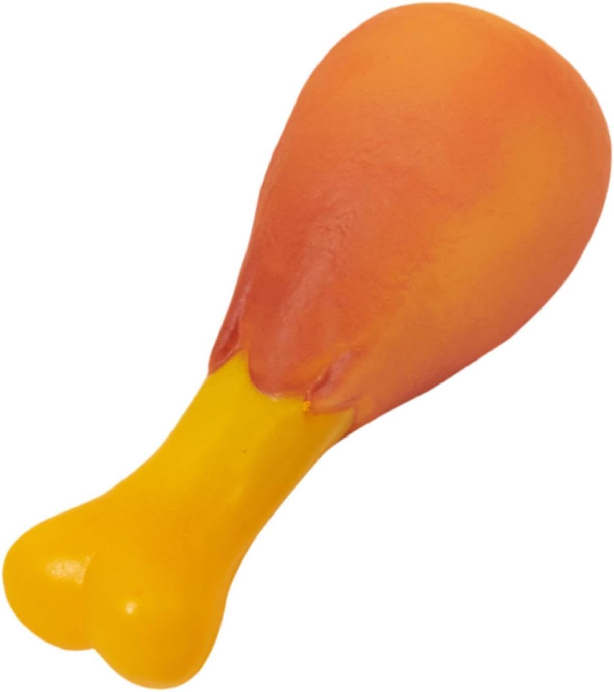 Petz R Us Dog Teething Chew Toy Squeaky Simulated Chicken Leg Dog Chew Toy For Aggressive Chewers, Oral Health Interactive Play 