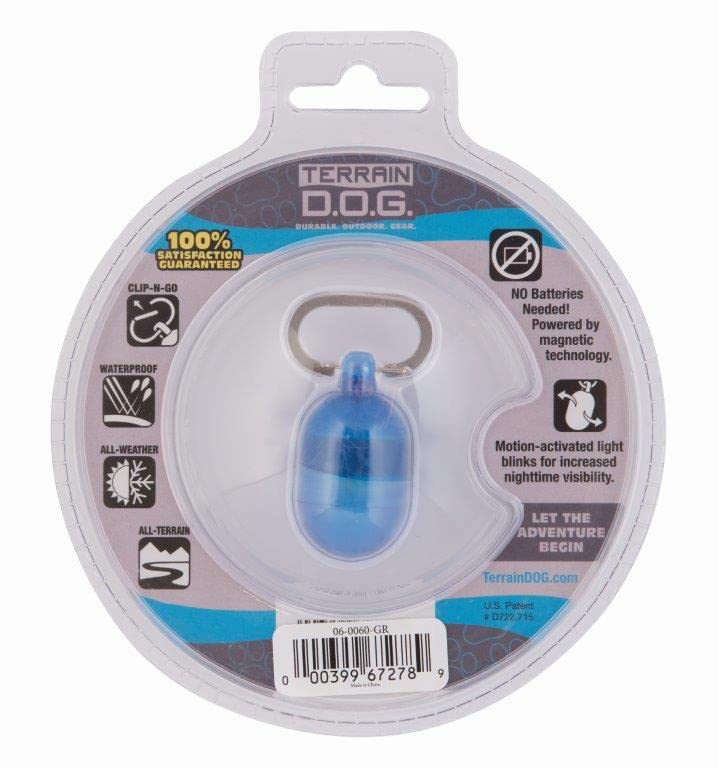 Terrain Dog Light For Dog Collar, Waterproof Light, Motion Activated Light