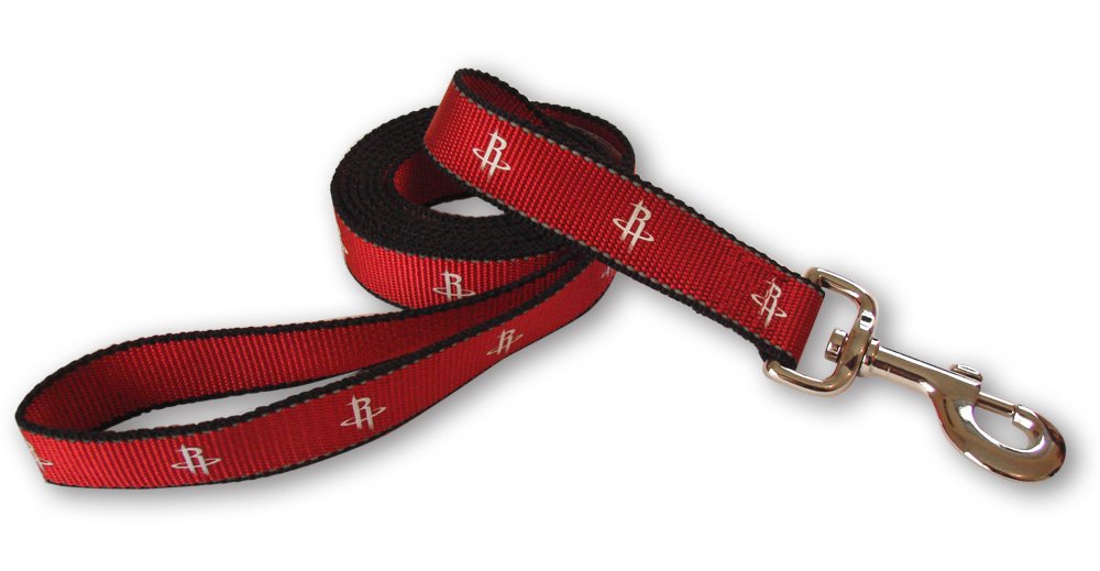 Sporty K9 Nba Houston Rockets Reflective Dog Leash, Large