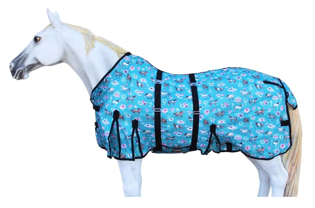 64 Horse Mesh Lightweight Breathable Summer Spring Sheet Bellyband 73432