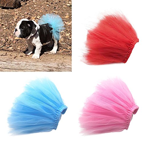 Pink Pet Puppy Small Dog Lace Skirt Princess Tutu Dress Clothes Apparel Pet Costumes Dog Dresses Pet Apparel And Accessories