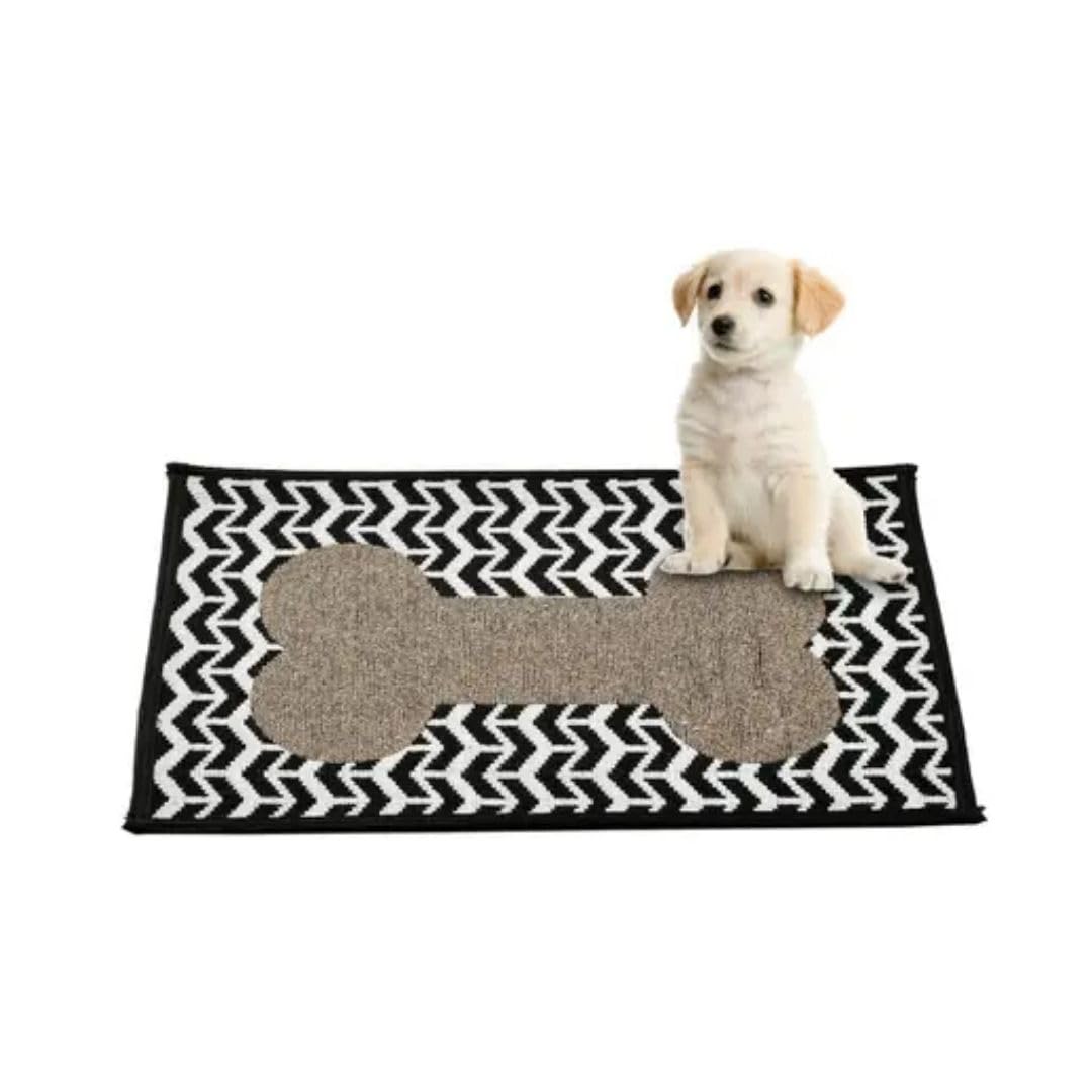 Pet Fun Microfiber Soft Sleeping Pet Mattress | AntiSlip Base Doormat Pee Pad | Waterproof, Comfortable & Washable Pet Feeding 