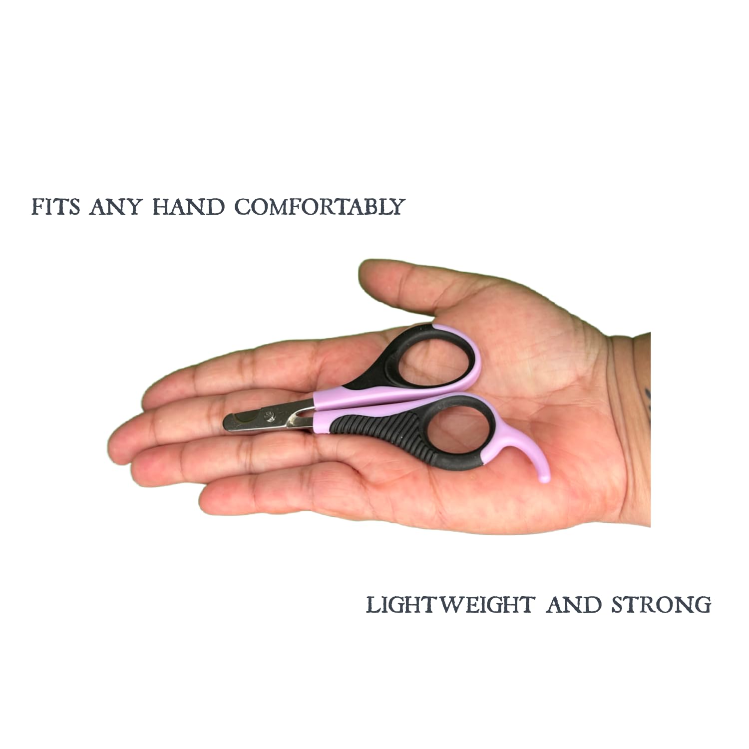 Purple Professional Small Pet Nail Clippers Easy Grip Cat Nail Clipper And Trimmer Dogs Birds Rabbits Ferrets Chinchillas