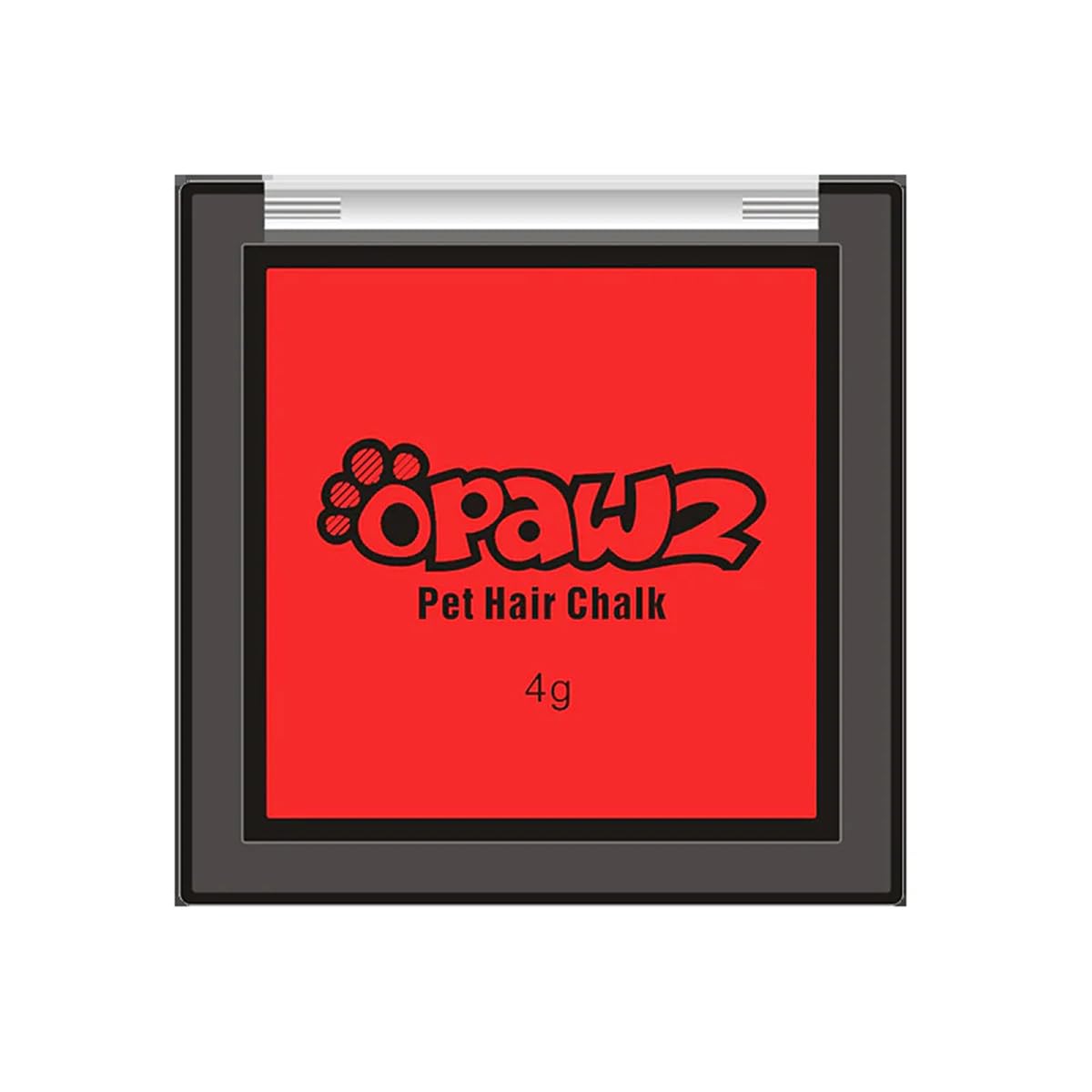 Opawz Pet Hair Chalk, Temporary Dog Hair Dye, Washable Pet Hair Dye, Pet Safe Dye For Creative Grooming (Red)