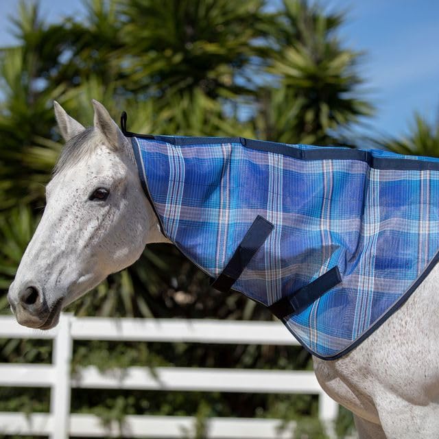Kensington Signature Textilene Neck Piecesize: Xl-Lrg.Horse Color: 181 - Kentucky Blue