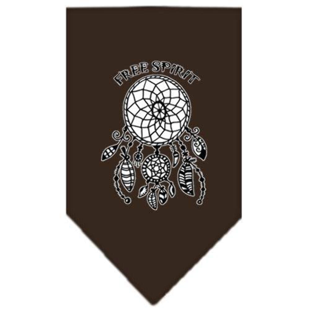 Mirage Pet Product Free Spirit Screen Print Bandana Light Pink Small