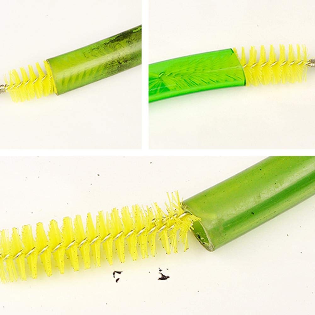 Aquarium Filter Brush, 155cm / 61inch Flexible Double Ended Hose Pipe Cleaner Aquarium Fish Air Tube Hose Cleaner for Canister F