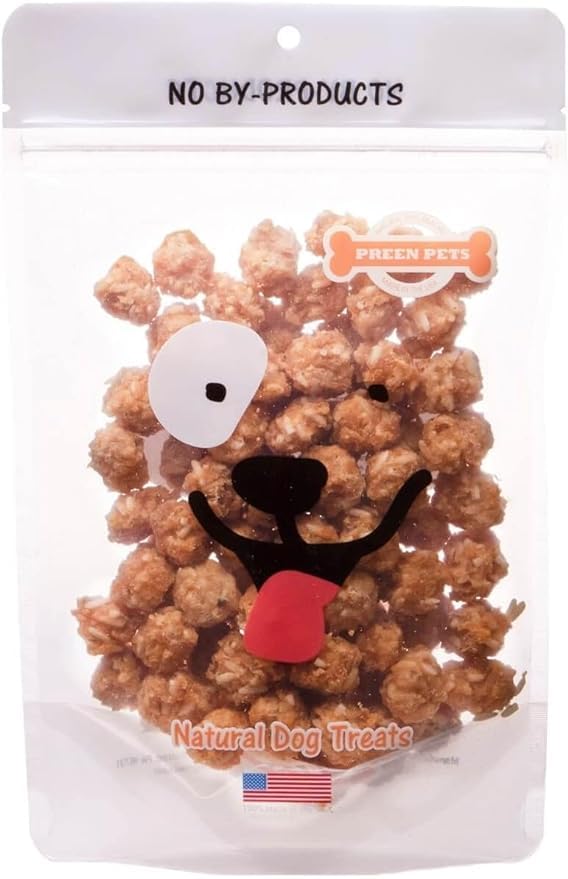 Preen Pets Pork Meatballs Dog Treats (2lb)