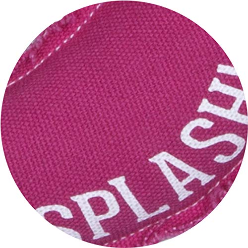 Pavilion Gift Company 11 Inch Large Canvas Tug Of War Mermaid Shaped Dog Rope Toy-Sturdy & Durable Make A Splash, Pink