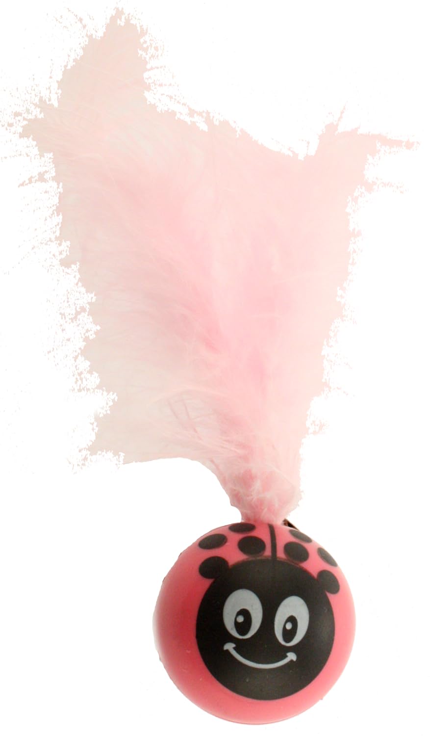 Petsport Kitty Freak Ladybug Cat Toy | Soft Lightweight Cat Toy For Indoor Play, Promotes Natural Hunting Behaviour, Safe Teaser