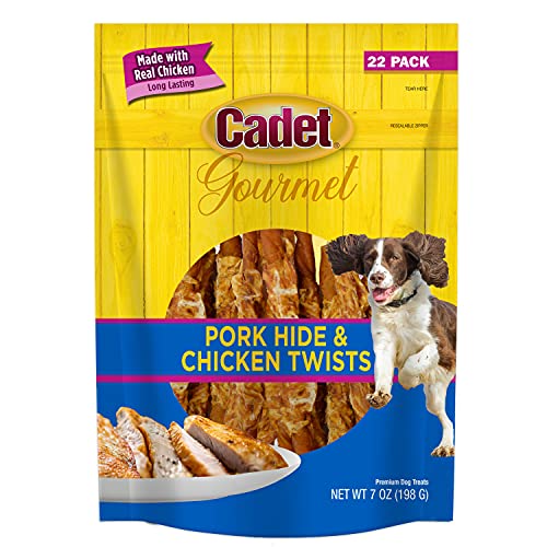 Cadet Gourmet Pork Hide and Chicken Twists