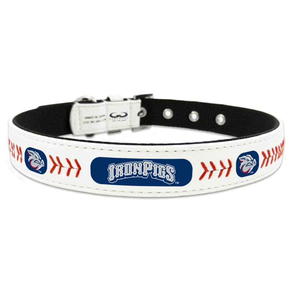 Minor League Baseball Lehigh Valley IronPigs Pet CollarLeather Size Large Pet Collar, Team Colors, One Size