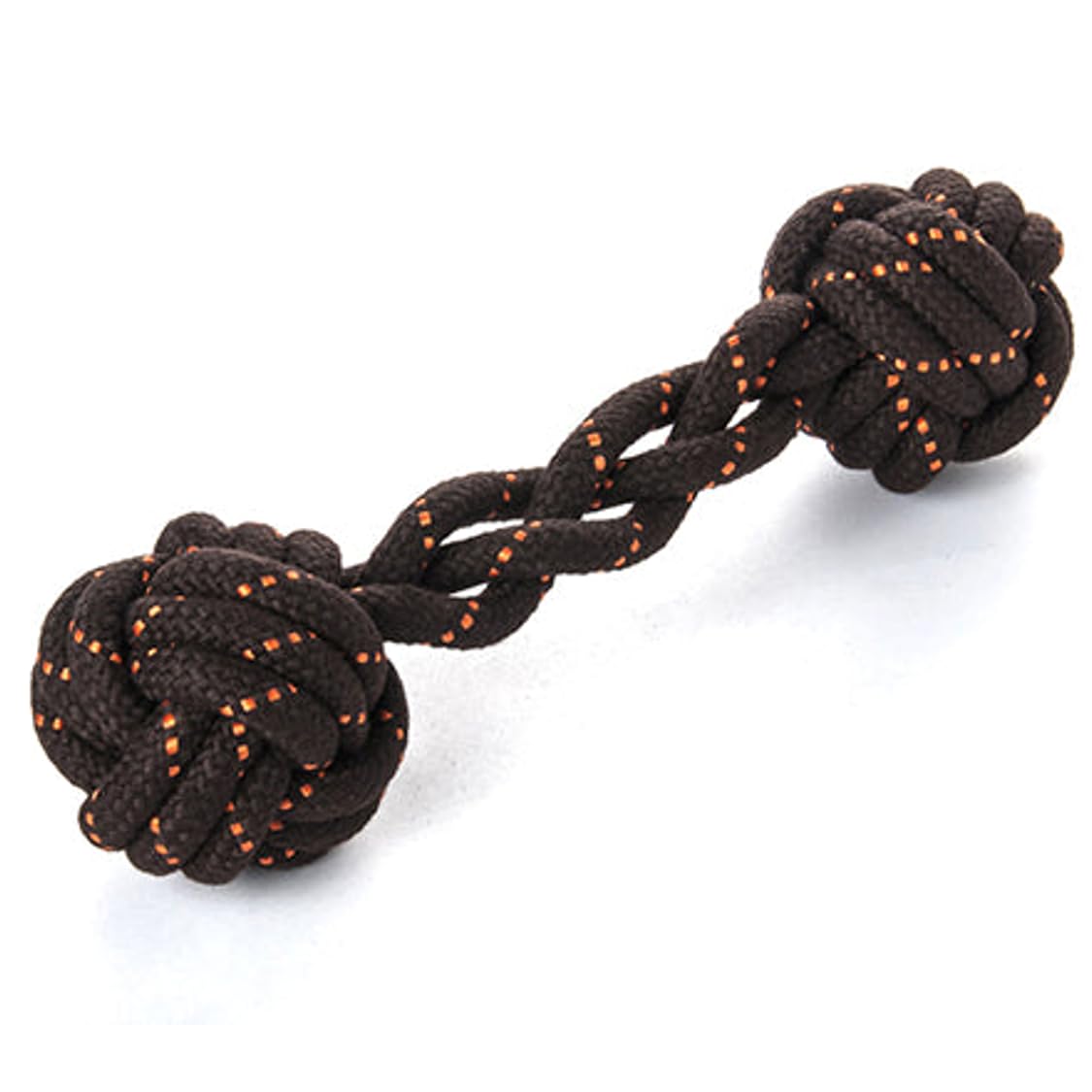 P.L.A.Y. Cute Outdoor Dog Toys - Scout & About Barbell Rope Chew Toy, Great for Puppies & Small, Medium, Large Dogs - Machine Wa