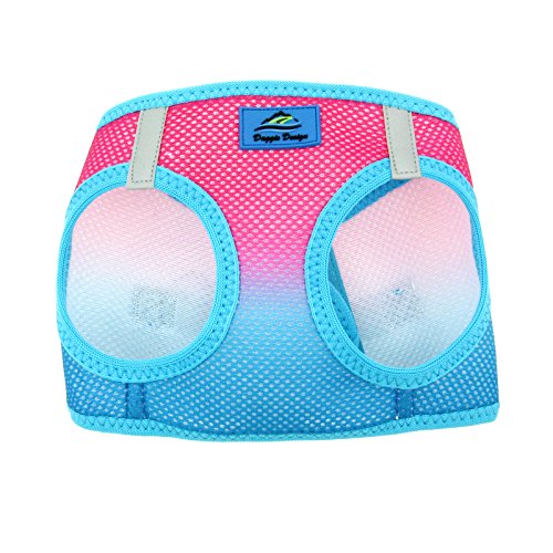 Doggie Design No Choke Dog Harness - Simple Step-In And Go Dog Vest For Small, Medium, And Large Breeds - Breathable Mesh Polyester Pet Harness - Sugar Plum - 2Xl