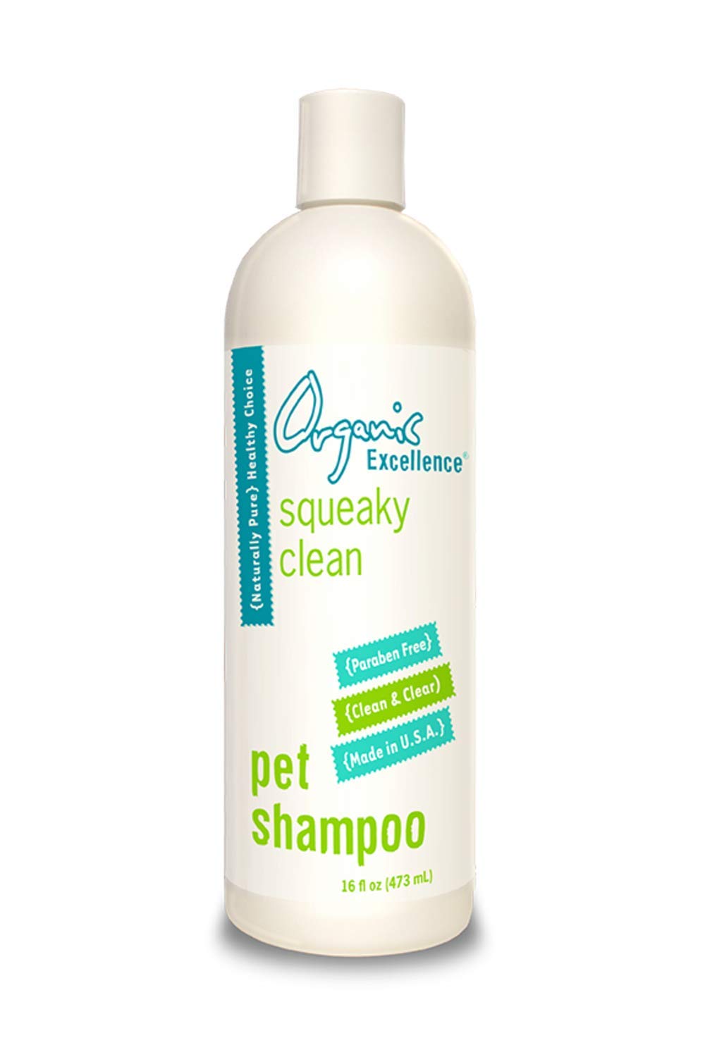 Organic Excellence Mild Dog Shampoo, Great For All Pets: Dogs, Puppies, Cats, Horses, Formulated For Sensitive Skin, Made With A