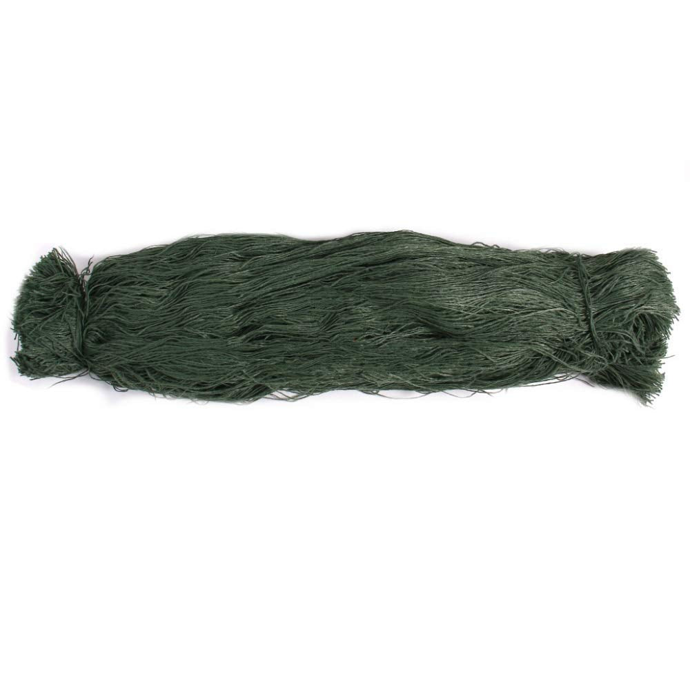 Ghillie Suit Thread - Lightweight Synthetic Ghillie Suit Material To Craft Your Own Ghillie Suit Or Gear (Jade)  Camo Fabric  Fo