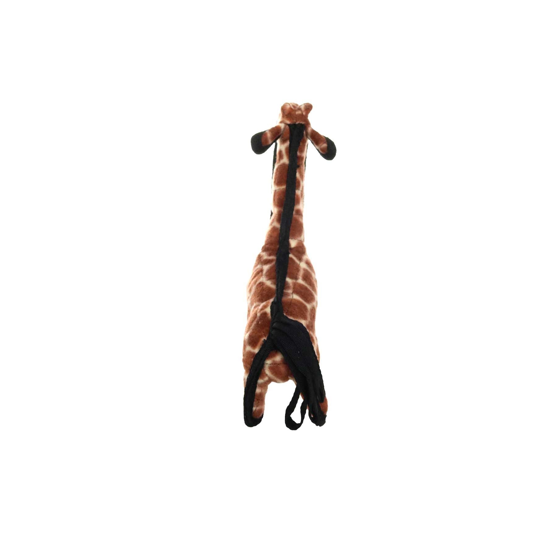 Tuffy - World'S Tuffest Soft Dog Toy - Zoo Junior Giraffe - Multiple Layers. Made Durable, Strong & Tough. Interactive Play (Tug, Toss & Fetch). Machine Washable & Floats