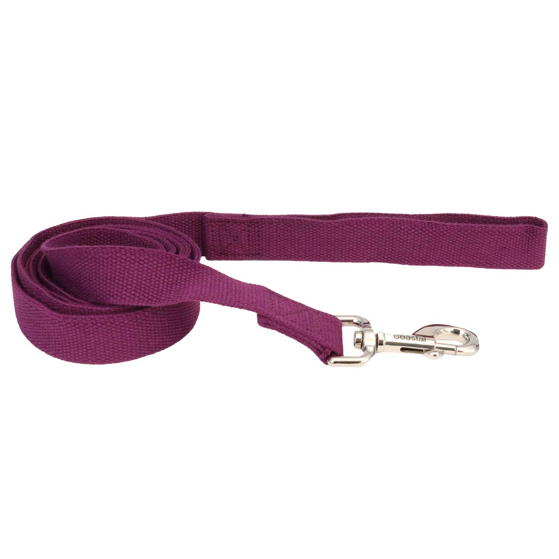 Coastal - New Earth Soy - Dog Leash, Eggplant, 5/8' X 06'