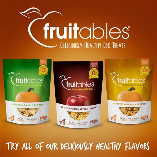 Fruitables Baked Dog Treats - Sweet Potato Treats for Dogs - Healthy Low Calorie Treats - Free of Wheat, Corn and Soy - Sweet Po