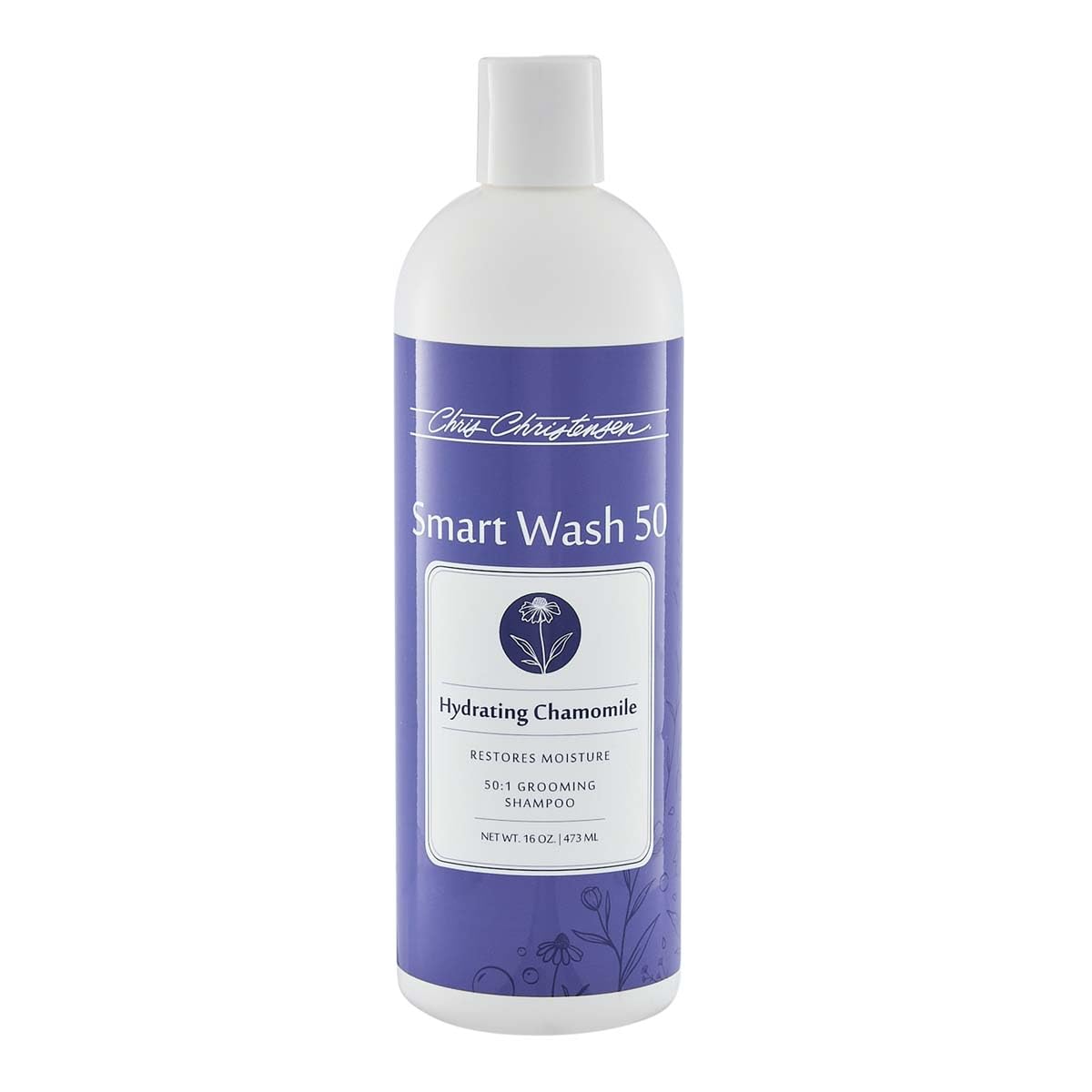 Chris Christensen Smartwash50 Hydrating Blend Ultra Concentrated Dog Shampoo, Makes Up to 50 Bottles, Groom Like A Professional,