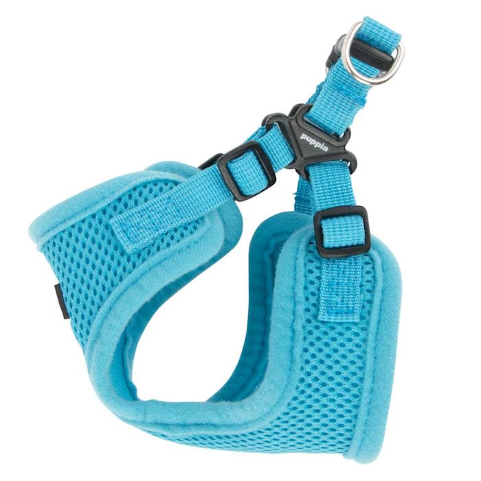 Puppia Para-Hc1533-Sb-L Sky Blue Soft Harness C Pet-Vest-Harnesses, Large