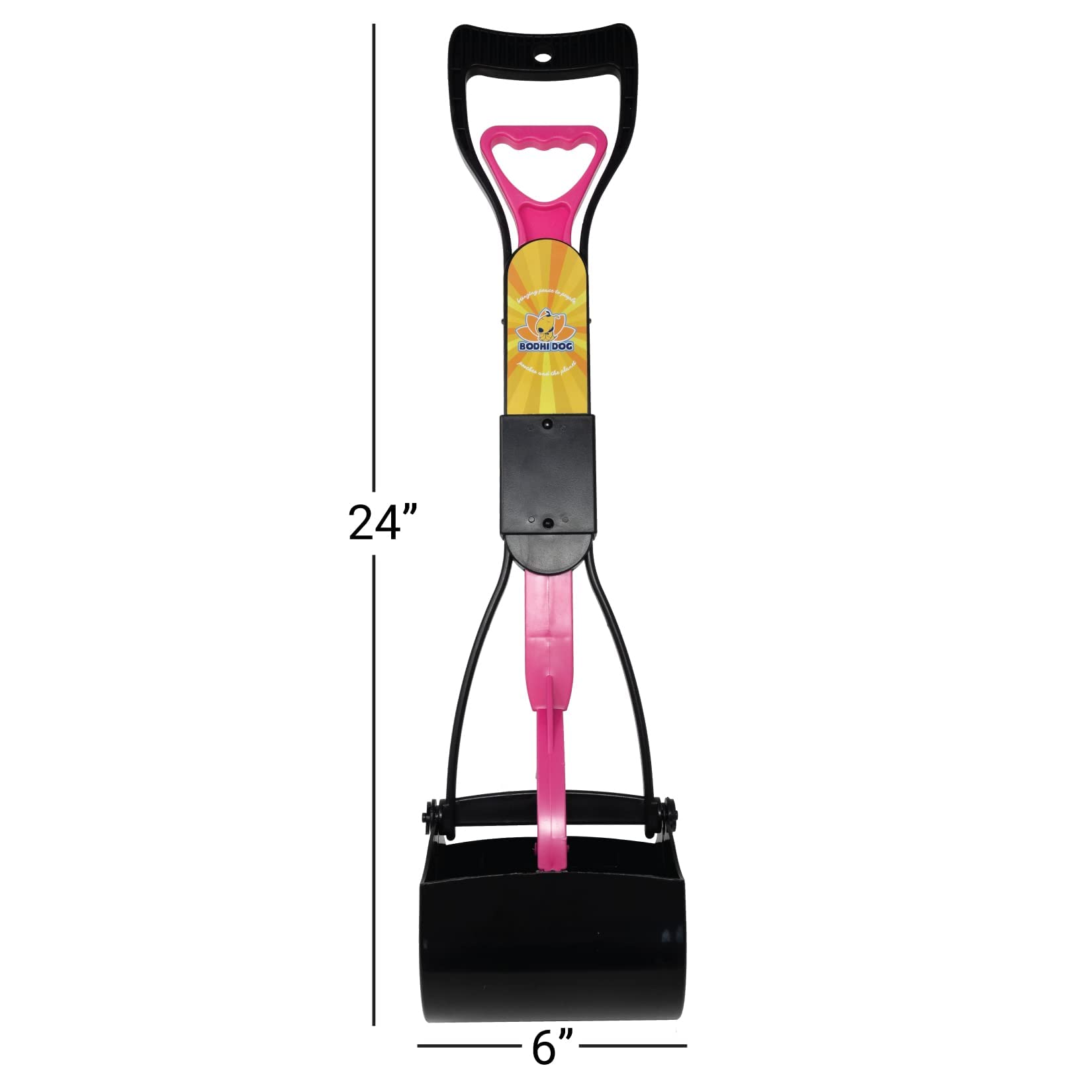 Bodhi Dog Complete Poo Pack | 24' Pooper Scooper, Poop Bags, And Pet Dog Waste Bag Holder | Perfect For Small, Medium, Large, Xl Pets - Great For Grass And Gravel