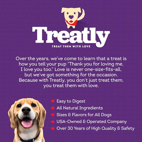 Treatly USA Collagen Braids Assorted Dog Chew Treats - Chicken Marinade Flavor, 10oz/1 Pack