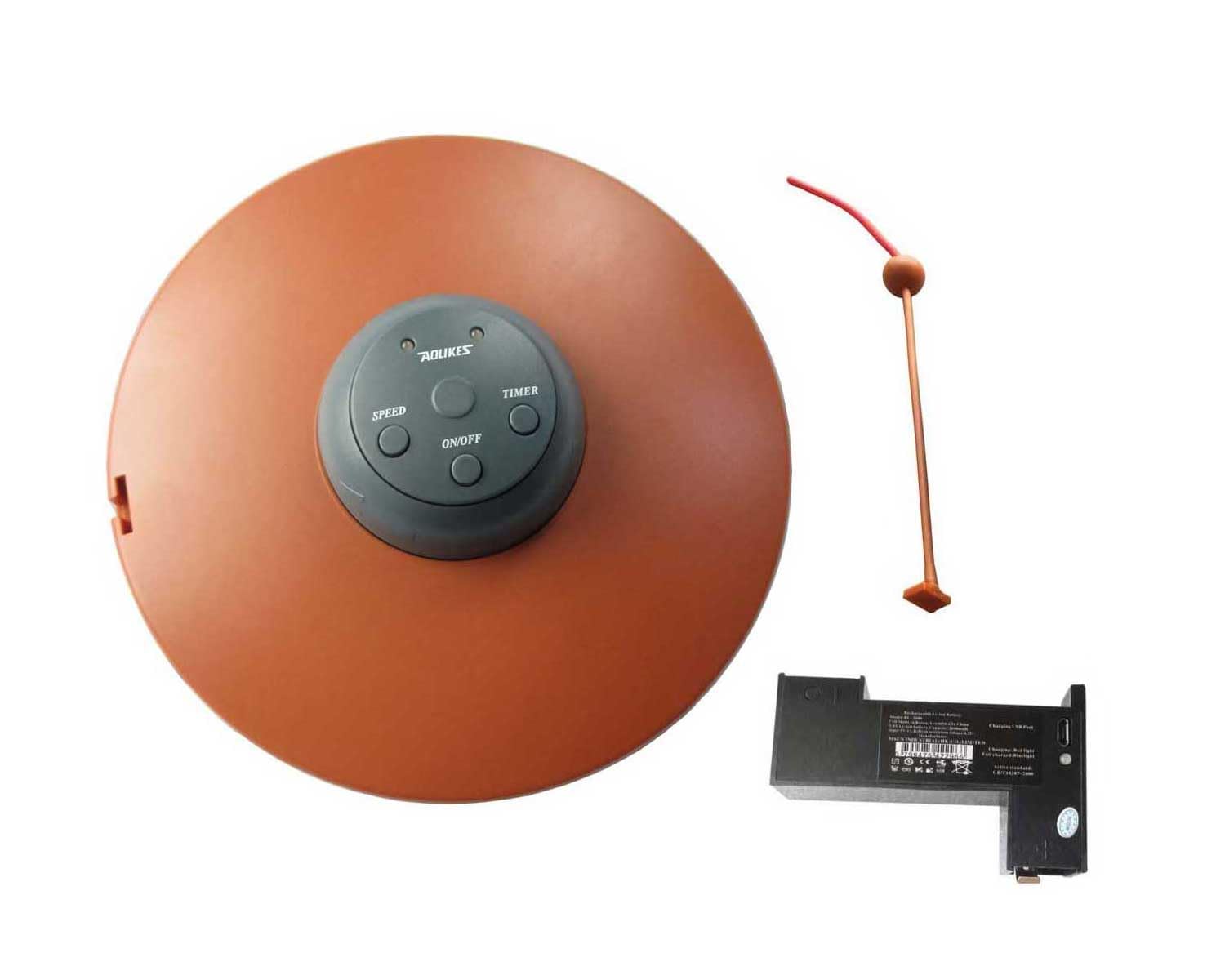 Aolikes Rechargeable Interactive Cat Toys,Durable Smart Cat Toys With Multiple Timer - Undercover Motorized Mouse Wand Tail For 