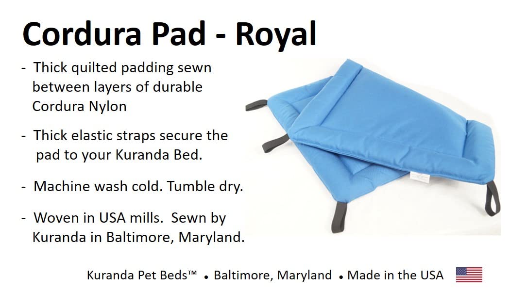 Kuranda Cordura Pad - Large - 40'' x 25'' - Royal