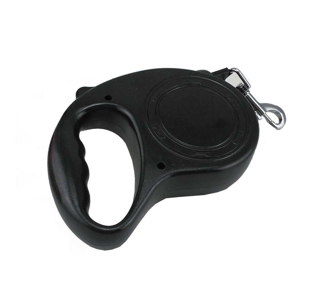 Yueton 16 Ft 5M Pet Dog Cat Puppy Retractable Leash Traction Rope Walking Lead Leash (Black)