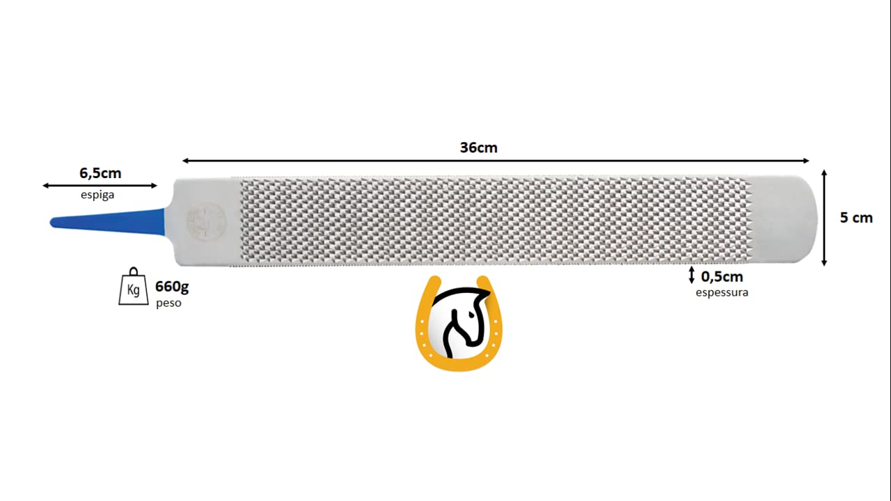 Heller Farrier Hoof Rasp Heller Excel 14in