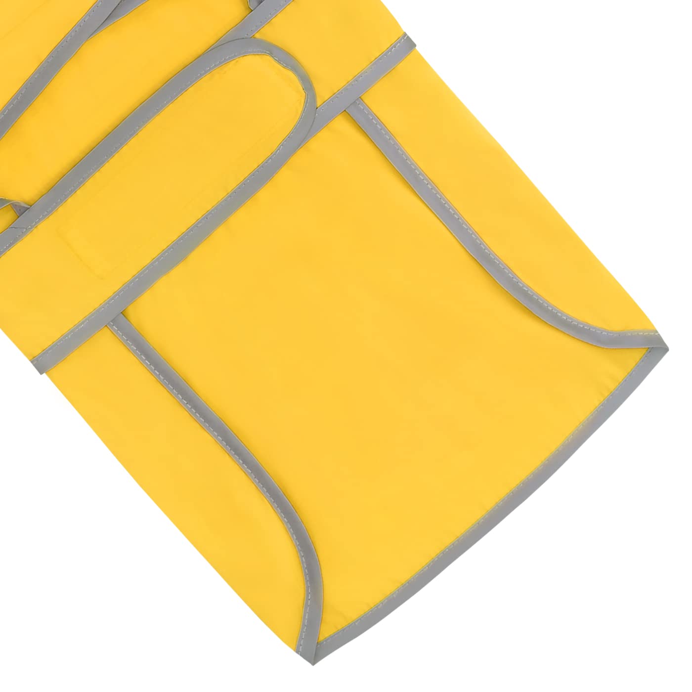 Hde Dog Raincoat With Clear Hood Rain Jacket Poncho For Small Medium Large Dogs Yellow - L