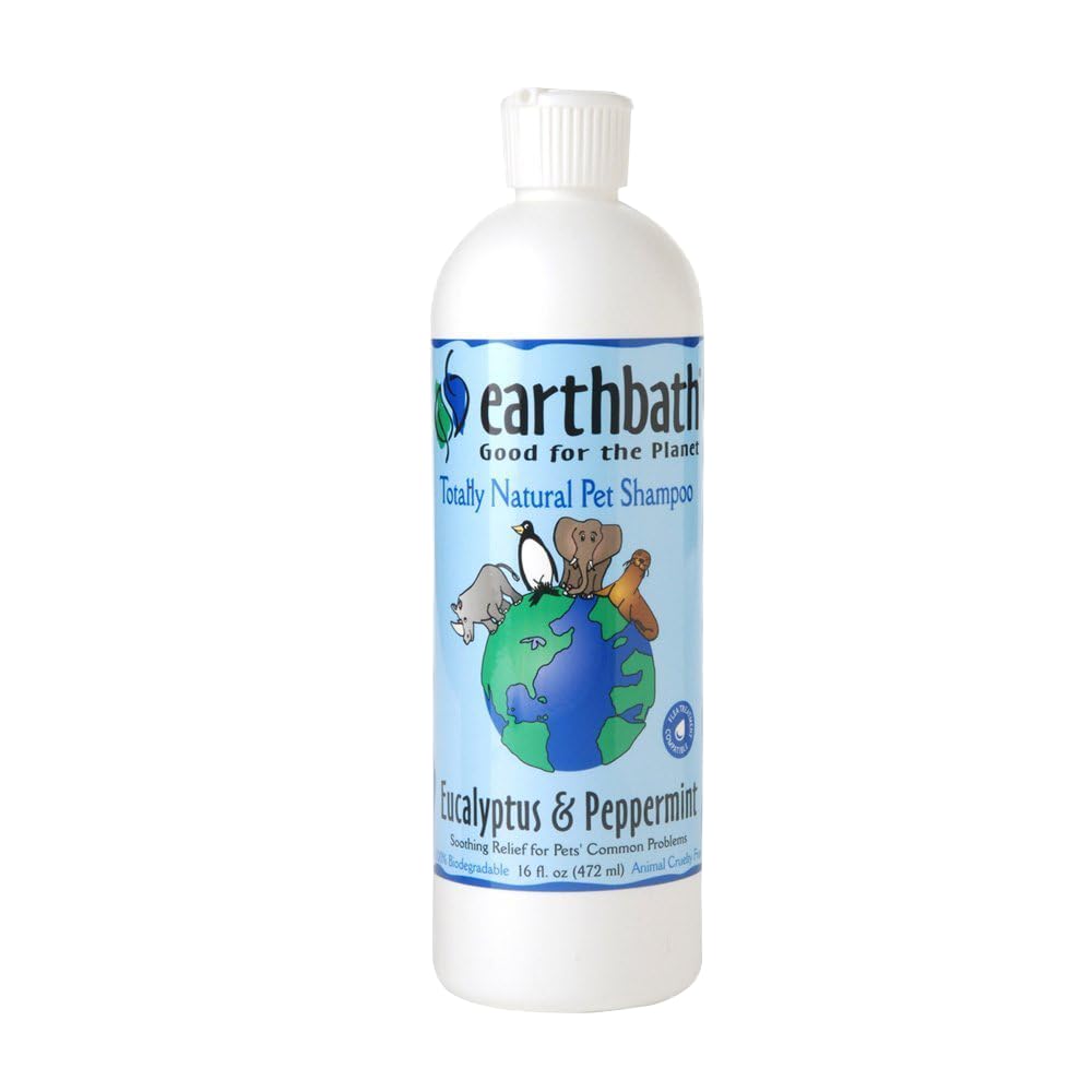 Earthbath Eucalyptus &Amp; Peppermint Shampoo 16Oz