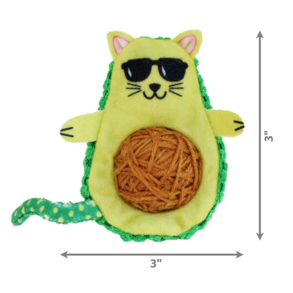 Kong Company 38745930: Wrangler Avocato Cat Toy