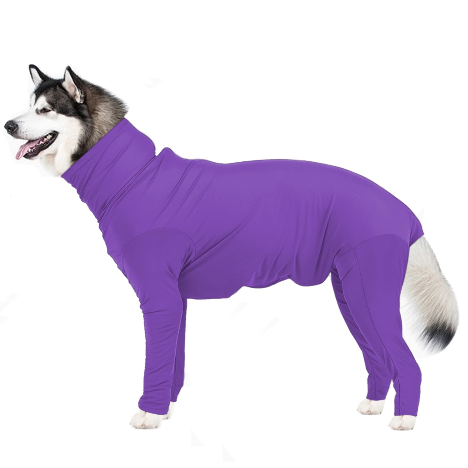 Hamiledyi Dog Onesie Anti-Licking Dog Bodysuit Spay Surgical Recovery Suit for Dogs Pet Cone Alternative After Surgery Dog Shedd