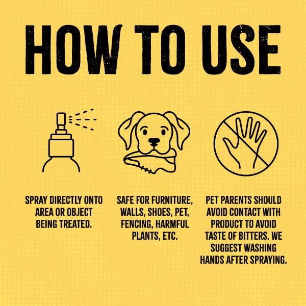 SynergyLabs Fooey! Ultra Bitter Gel, 4.25 oz - Orange, 1 Count for Effective Dog & Cat Flea Control