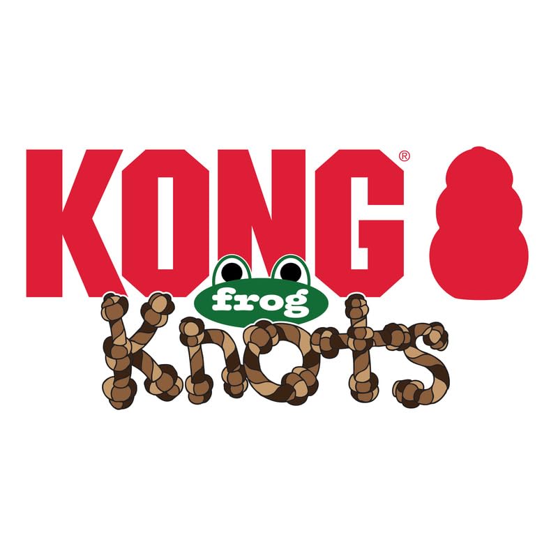 Kong Knots Frog With Inner Rope Skeleton