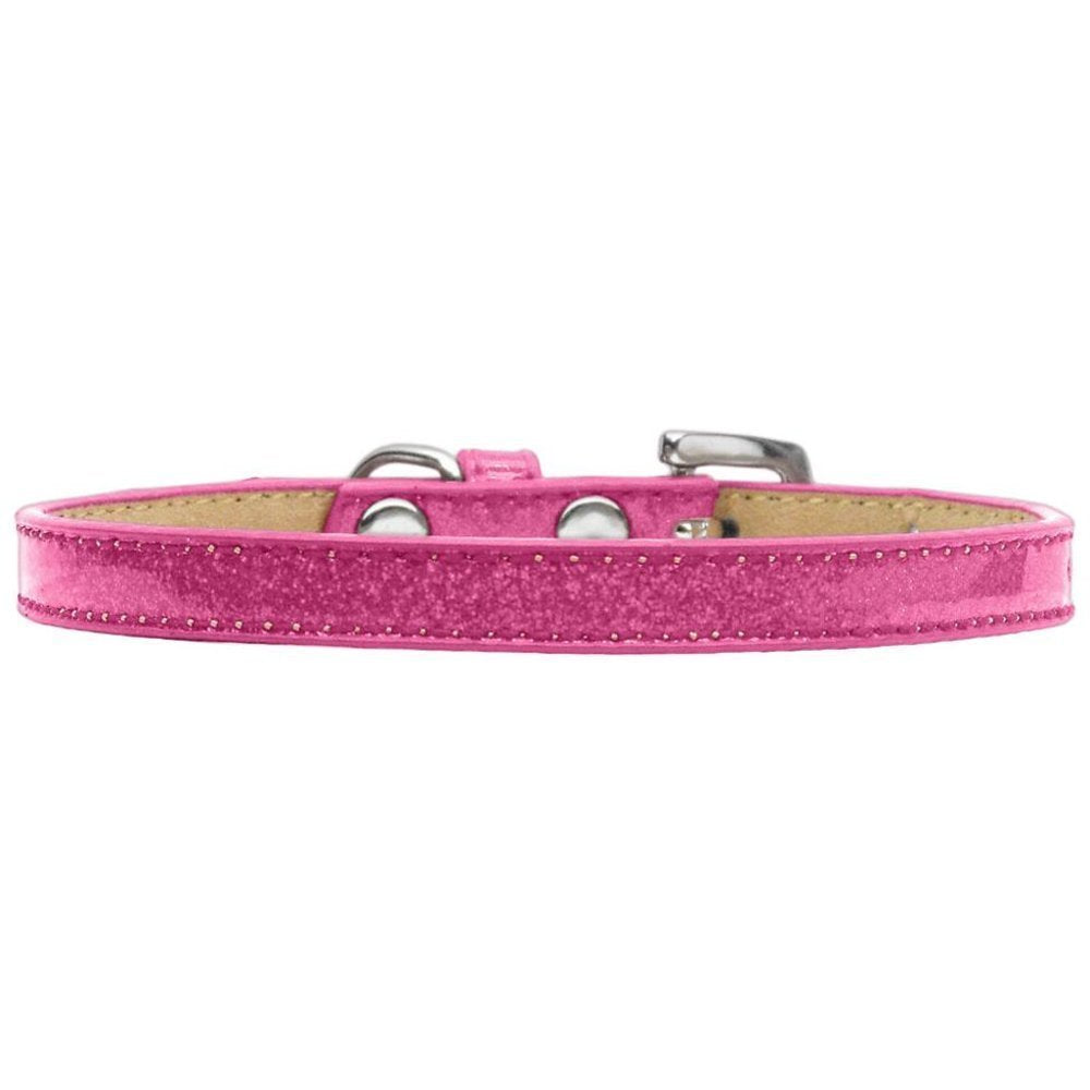 Mirage Pet Products Plain Ice Cream Dog Collar, Size 10, Pink