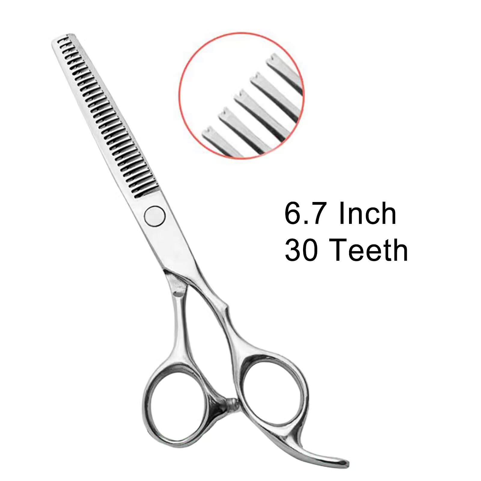 Dog Grooming Thinning Scissors,6.7 Inch Pet Grooming Thining Shears wih 30 Teeth great for Groomers and Home Grooming